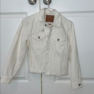 White Denim Jacket